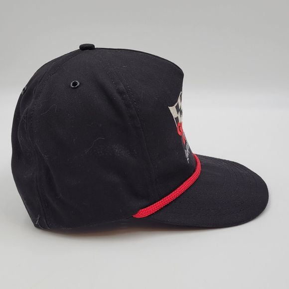 VTG Sports Image 1991 NASCAR Goodwrench 200 Racing At The Rock Snapback Hat USA - Picture 3 of 11